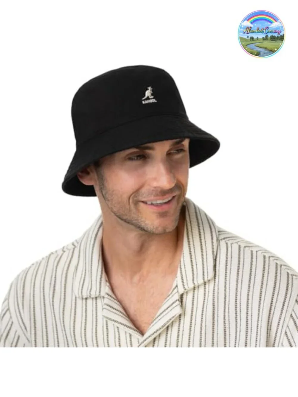 Kangol Washed Cotton Bucket Hat for Women Men Sun Protection Outdoor